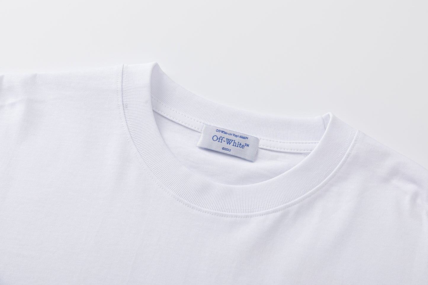 OFF-WHITE Cotton Short-Sleeved T-Shirt 9019