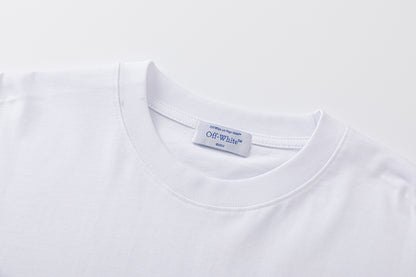 OFF-WHITE Cotton Short-Sleeved T-Shirt 9019
