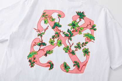 OFF-WHITE Cotton Short-Sleeved T-Shirt 9019