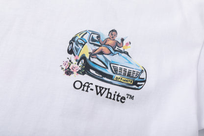 OFF-WHITE Cotton Short Sleeve T-Shirt 9017