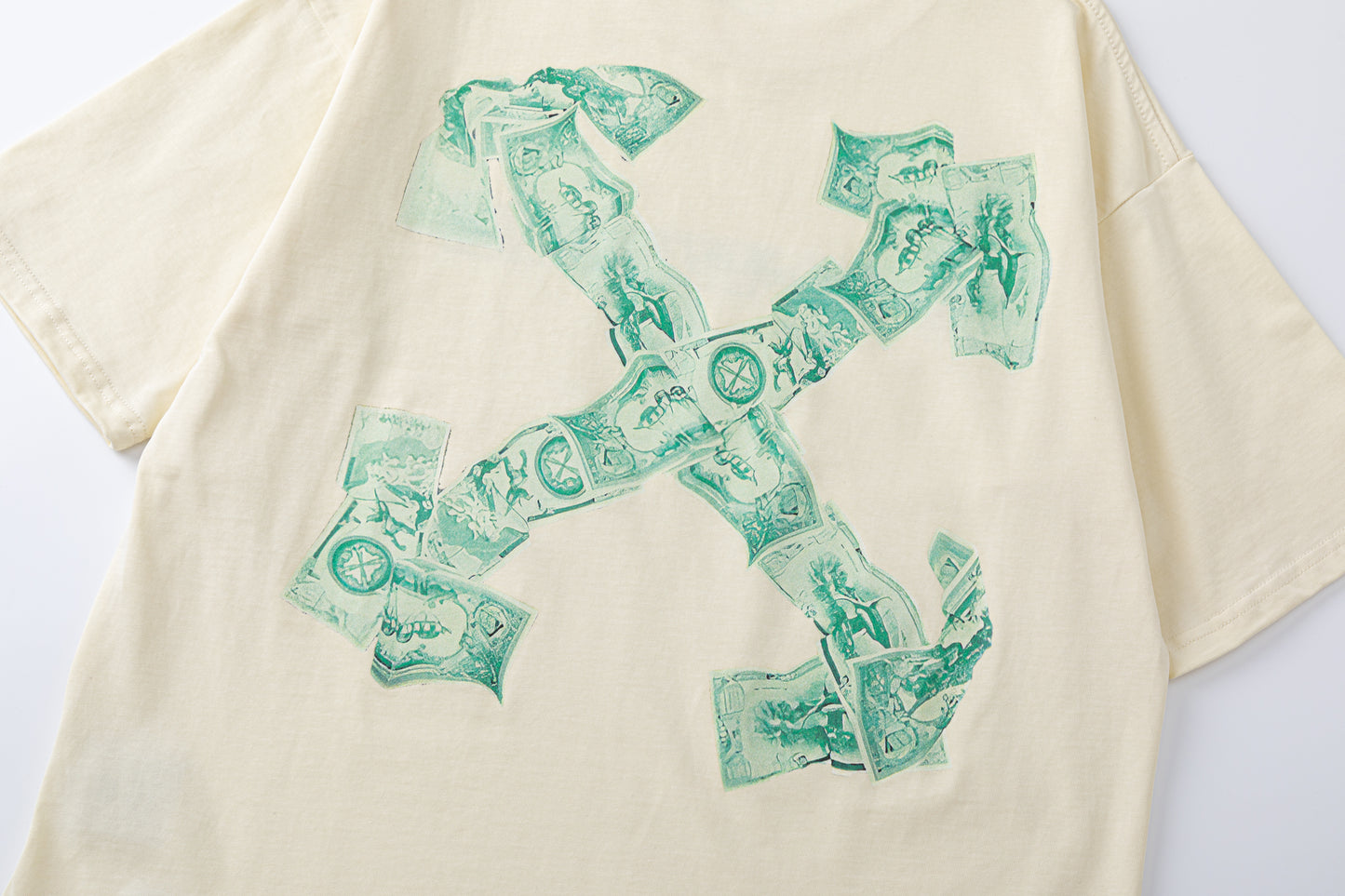 OFF-WHITE Cotton Short-sleeved T-shirt 9015