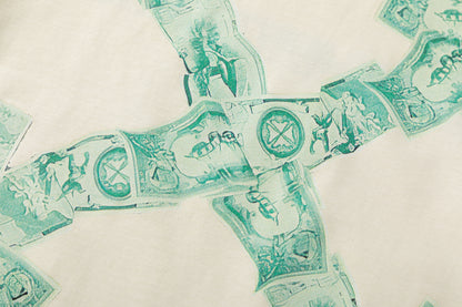 OFF-WHITE Cotton Short-sleeved T-shirt 9015