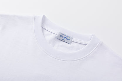 OFF-WHITE Cotton Short-sleeved T-shirt 9026