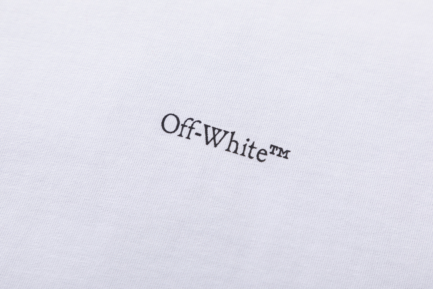 OFF-WHITE Cotton Short-sleeved T-shirt 9026