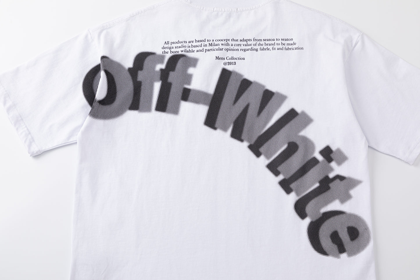 OFF-WHITE Cotton Short-sleeved T-shirt 9026