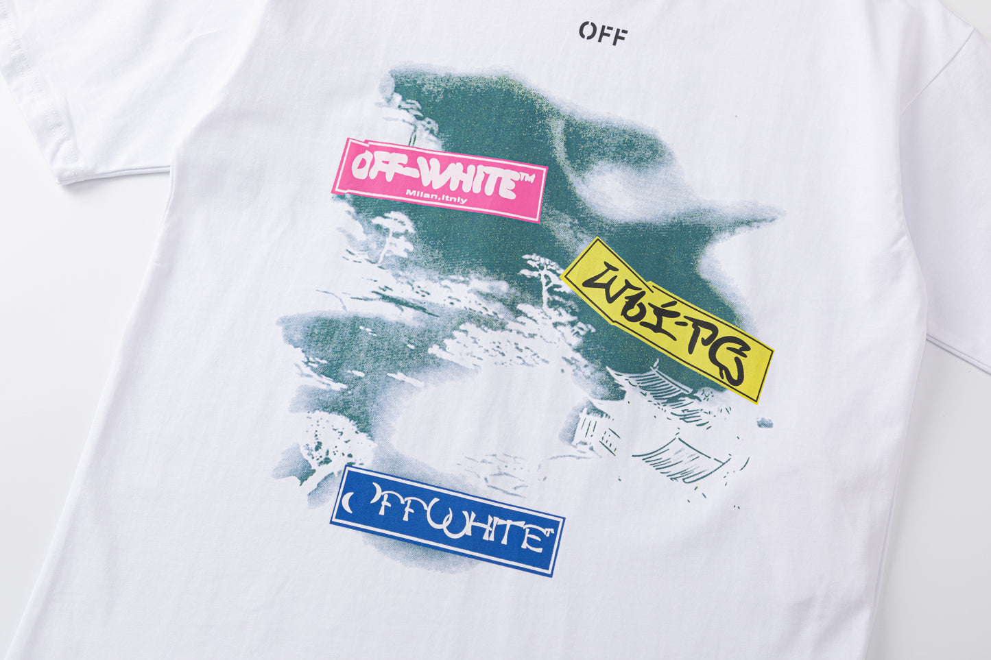 OFF-WHITE Cotton Short-sleeved T-shirt 9020