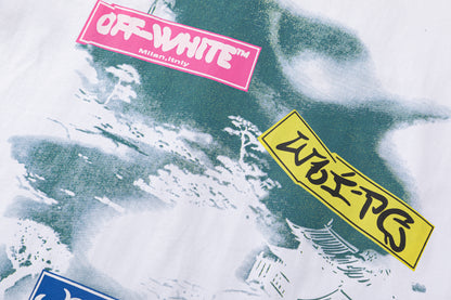 OFF-WHITE Cotton Short-sleeved T-shirt 9020