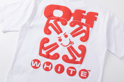 OFF-WHITE Cotton Short Sleeve T-Shirt 9024