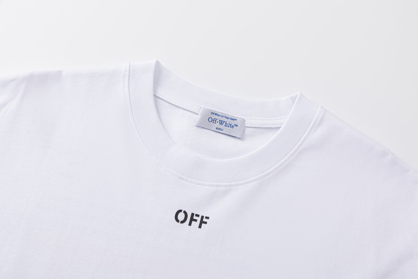 OFF-WHITE Cotton Short-sleeved T-shirt 9025