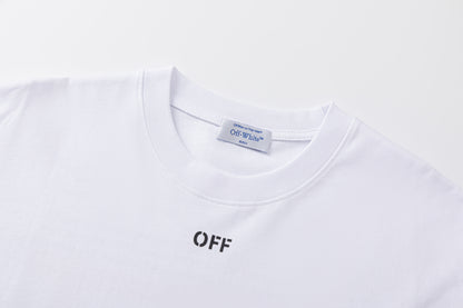 OFF-WHITE Cotton Short-sleeved T-shirt 9025