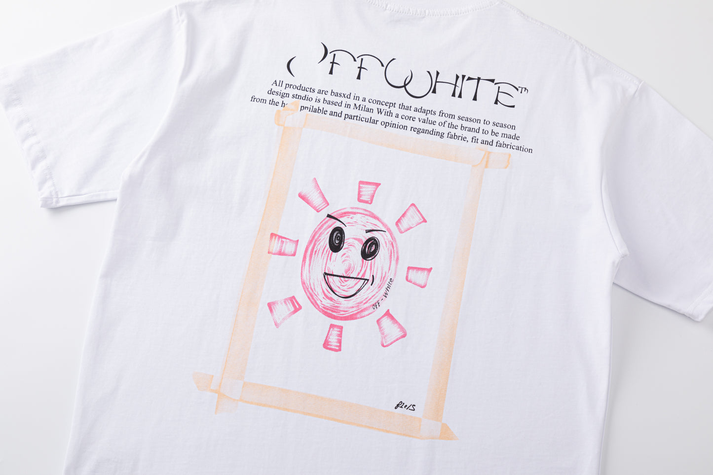 OFF-WHITE Cotton Short-sleeved T-shirt 9025