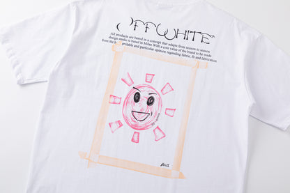 OFF-WHITE Cotton Short-sleeved T-shirt 9025