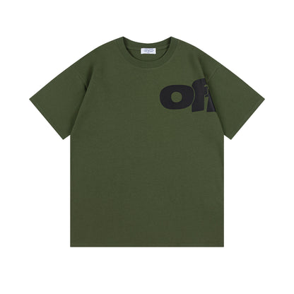 OFF-WHITE Cotton Short-sleeved T-shirt 9021
