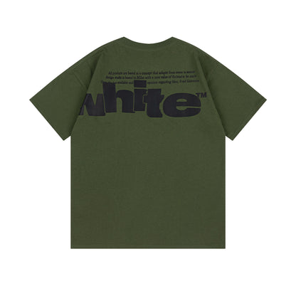 OFF-WHITE Cotton Short-sleeved T-shirt 9021