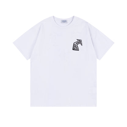 OFF-WHITE Cotton Short-sleeved T-shirt 9016