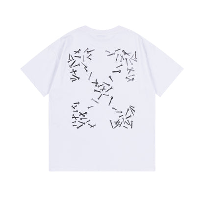 OFF-WHITE Cotton Short-sleeved T-shirt 9016