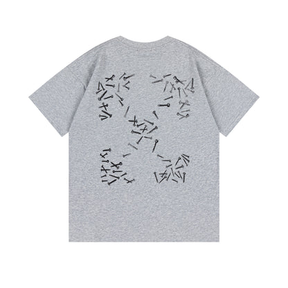 OFF-WHITE Cotton Short-sleeved T-shirt 9016