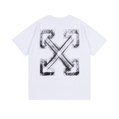 OFF-WHITE Cotton Short-sleeved T-shirt 9014