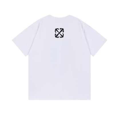OFF-WHITE Cotton Short-sleeved T-shirt 9023