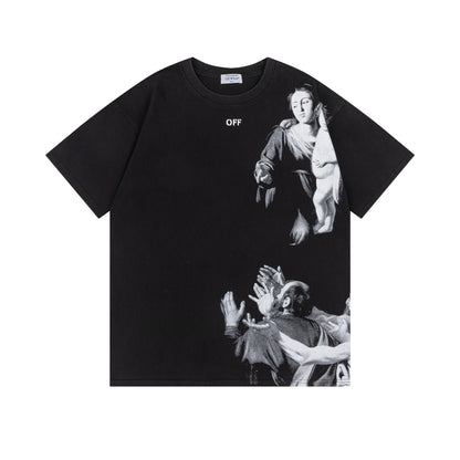 OFF-WHITE Cotton Short-sleeved T-shirt 9023