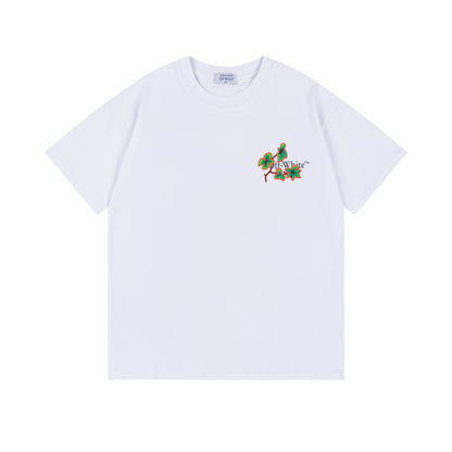 OFF-WHITE Cotton Short-Sleeved T-Shirt 9019