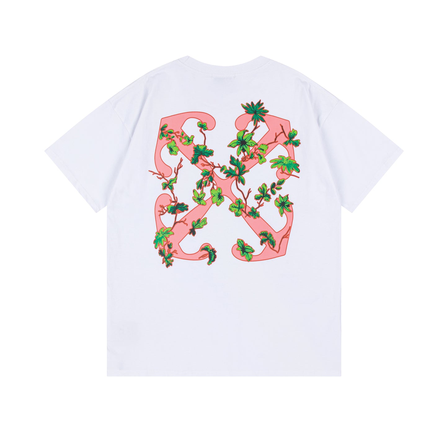 OFF-WHITE Cotton Short-Sleeved T-Shirt 9019