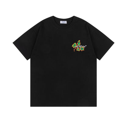 OFF-WHITE Cotton Short-Sleeved T-Shirt 9019