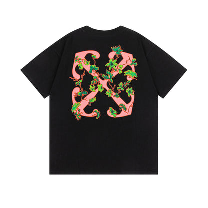 OFF-WHITE Cotton Short-Sleeved T-Shirt 9019