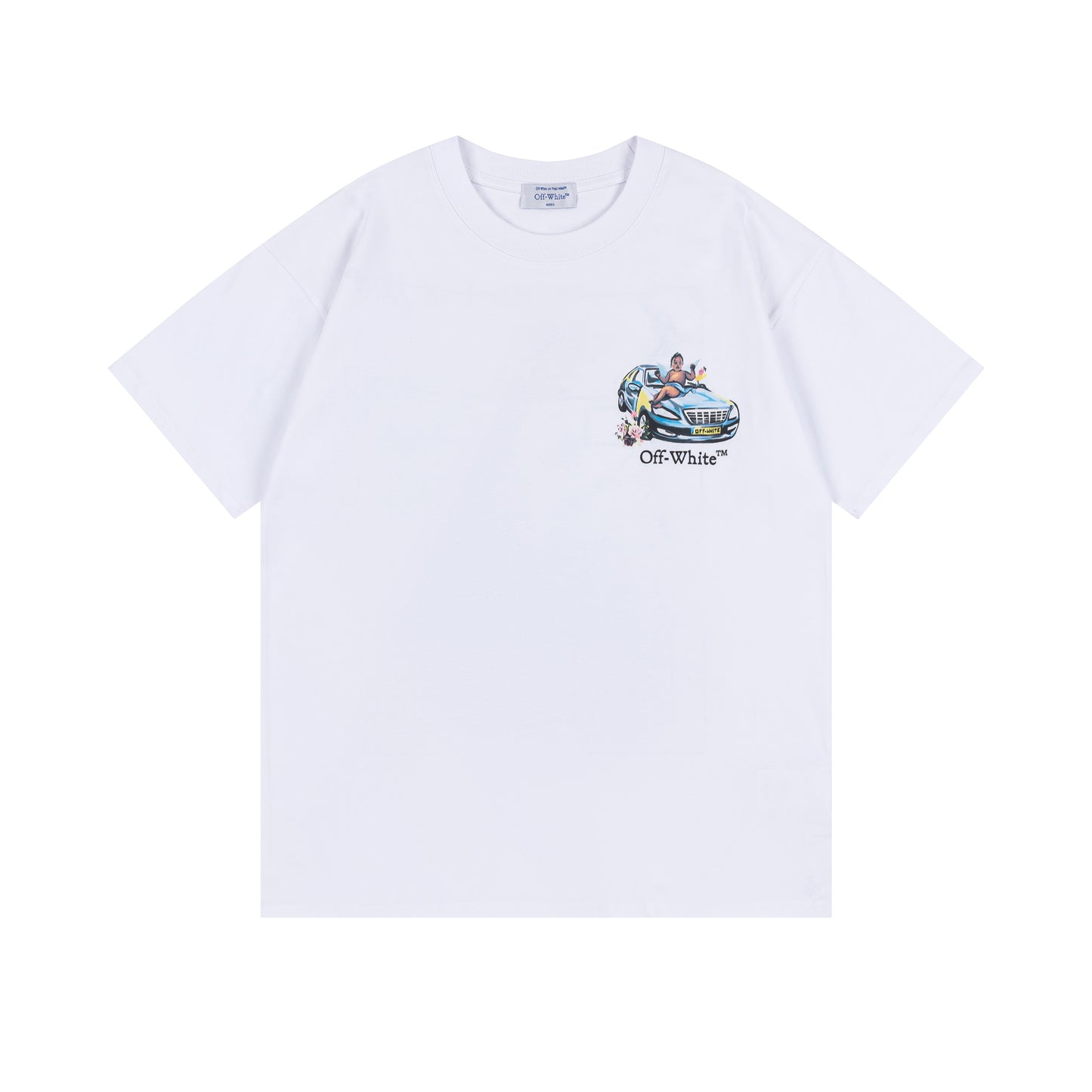 OFF-WHITE Cotton Short Sleeve T-Shirt 9017