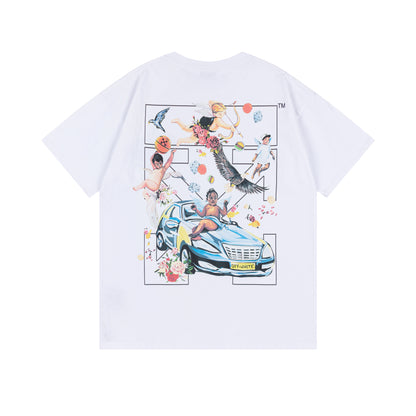 OFF-WHITE Cotton Short Sleeve T-Shirt 9017