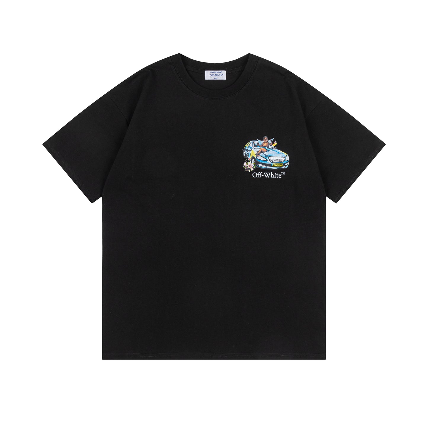 OFF-WHITE Cotton Short Sleeve T-Shirt 9017
