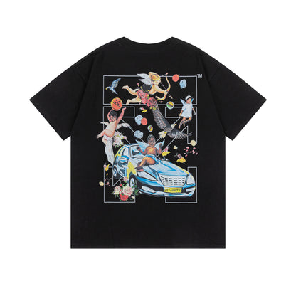OFF-WHITE Cotton Short Sleeve T-Shirt 9017