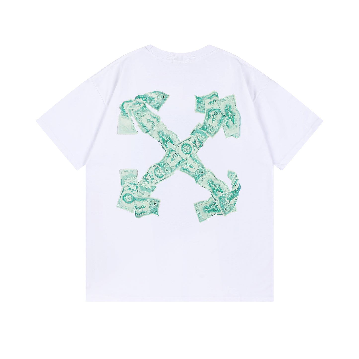 OFF-WHITE Cotton Short-sleeved T-shirt 9015