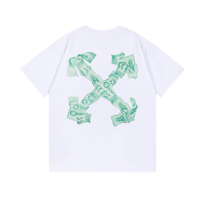 OFF-WHITE Cotton Short-sleeved T-shirt 9015