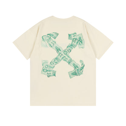 OFF-WHITE Cotton Short-sleeved T-shirt 9015