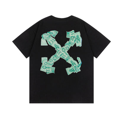OFF-WHITE Cotton Short-sleeved T-shirt 9015