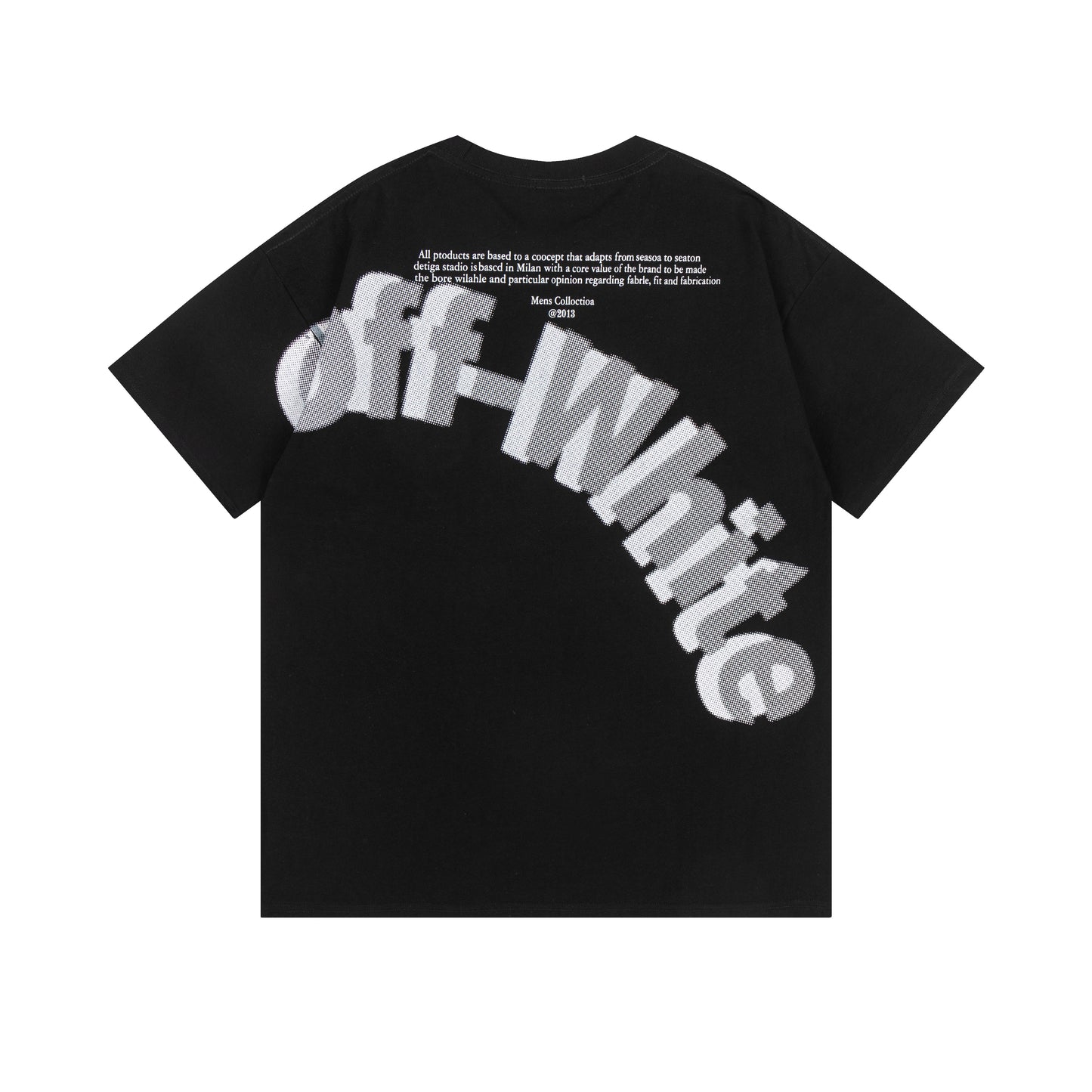 OFF-WHITE Cotton Short-sleeved T-shirt 9026
