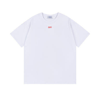 OFF-WHITE Cotton Short Sleeve T-Shirt 9024