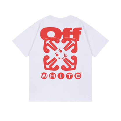 OFF-WHITE Cotton Short Sleeve T-Shirt 9024