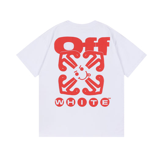 OFF-WHITE Cotton Short Sleeve T-Shirt 9024