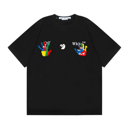 OFF-WHITE Cotton Short-Sleeved T-Shirt F83
