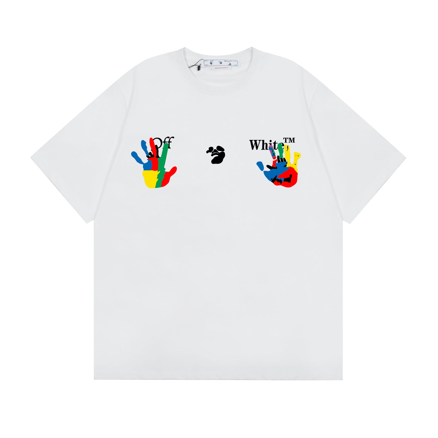 OFF-WHITE Cotton Short-Sleeved T-Shirt F83