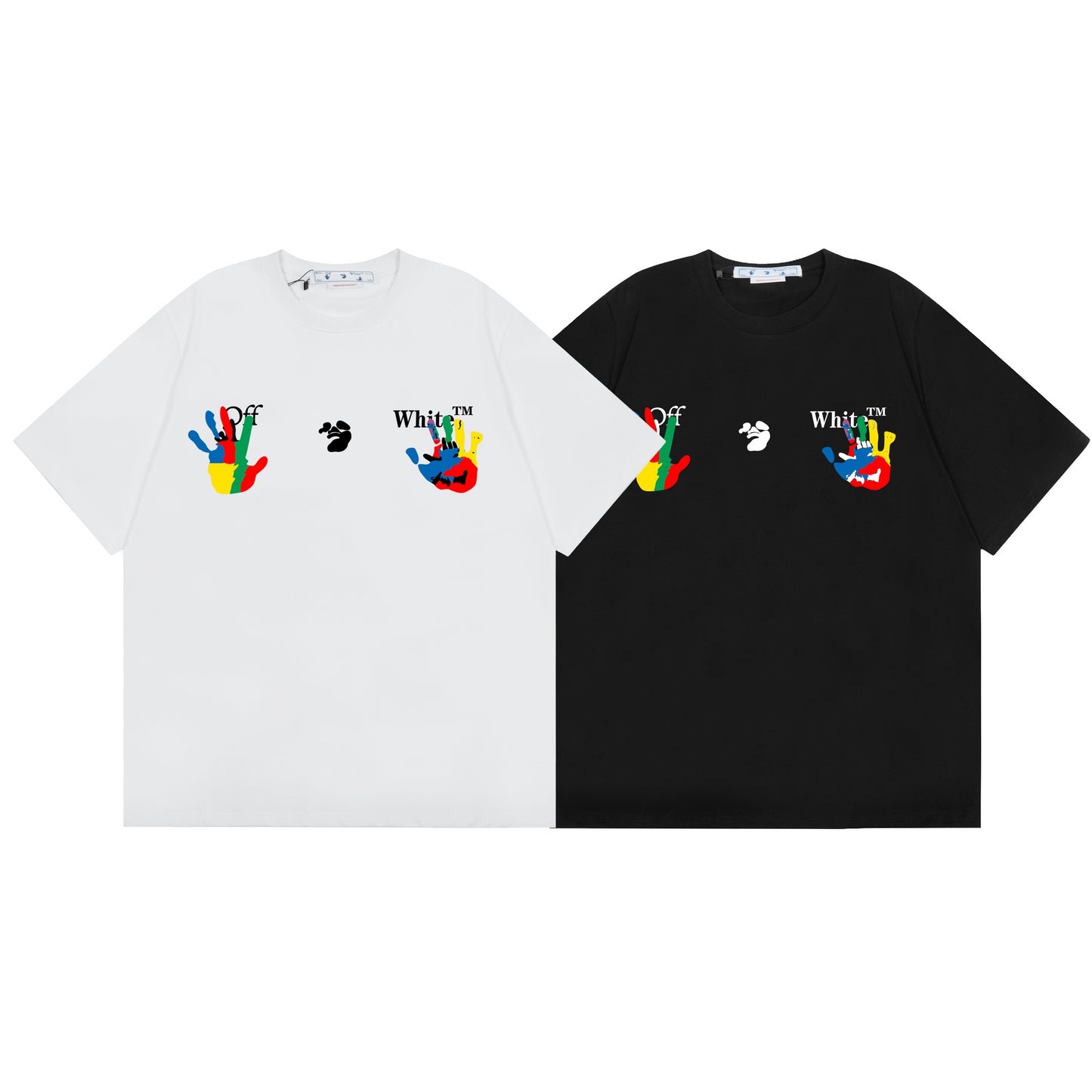 OFF-WHITE Cotton Short-Sleeved T-Shirt F83