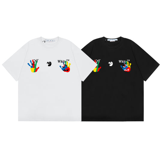 OFF-WHITE Cotton Short-Sleeved T-Shirt F83