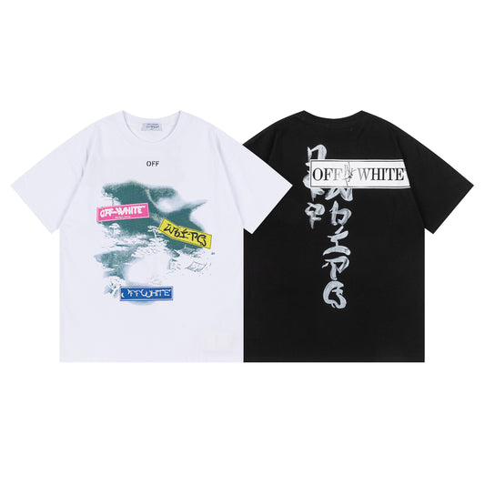 OFF-WHITE Cotton Short-sleeved T-shirt 9020