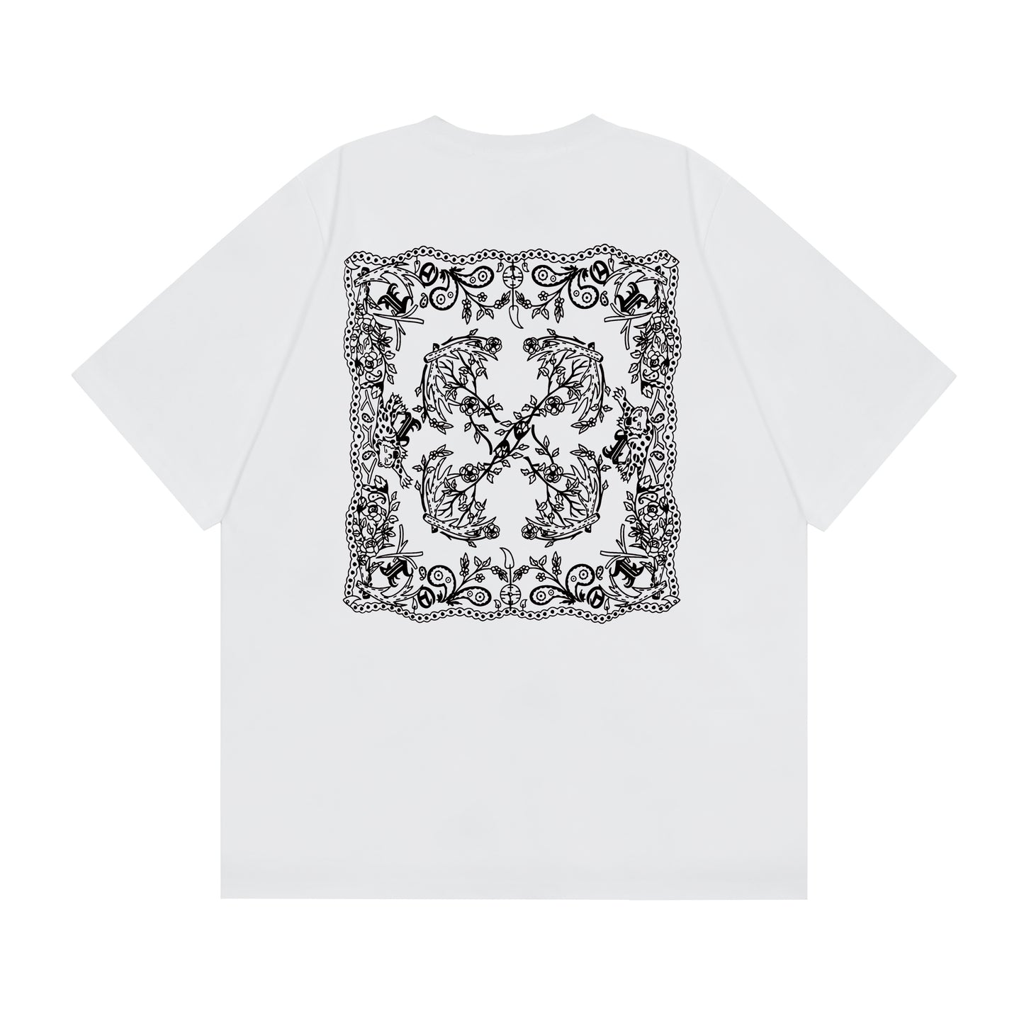 OFF-WHITE Cotton Short-Sleeved T-Shirt F67
