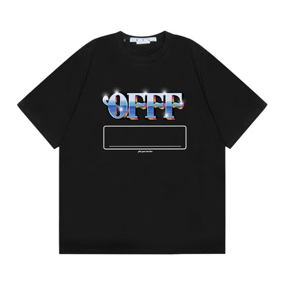 OFF-WHITE Cotton Short-Sleeved T-Shirt F86