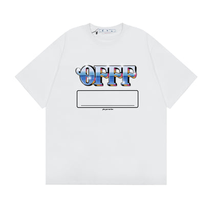 OFF-WHITE Cotton Short-Sleeved T-Shirt F86