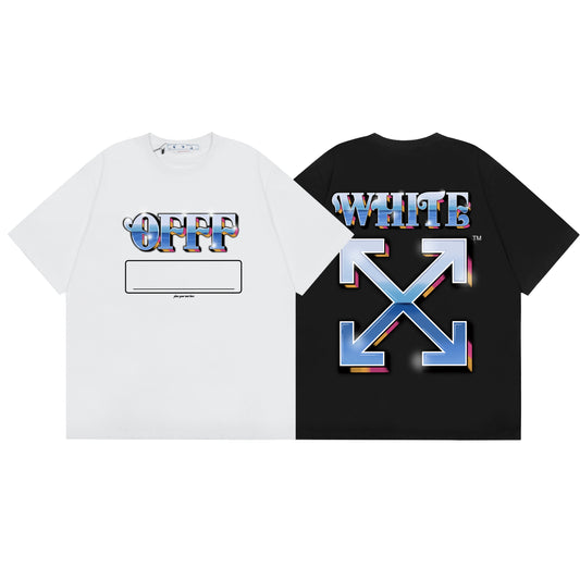 OFF-WHITE Cotton Short-Sleeved T-Shirt F86