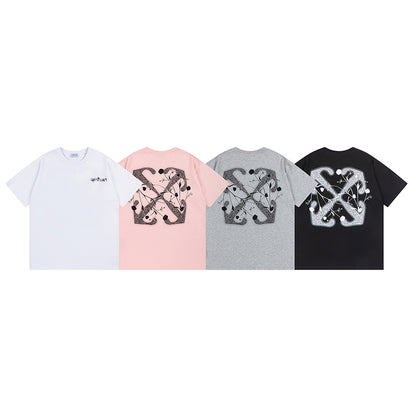 OFF-WHITE Cotton Short-sleeved T-shirt 9012